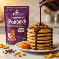 Golden Sweet Potato Pancake