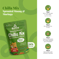 Moong & Moringa Chilla Mix