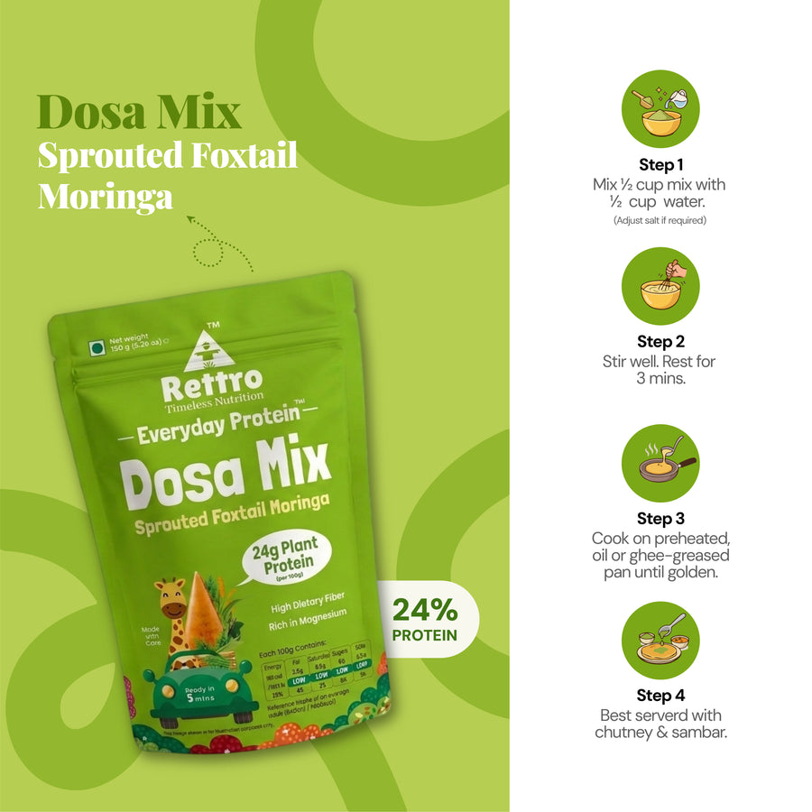 Foxtail Moringa Dosa Mix