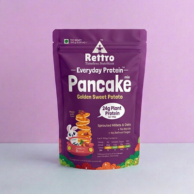 Golden Sweet Potato Pancake